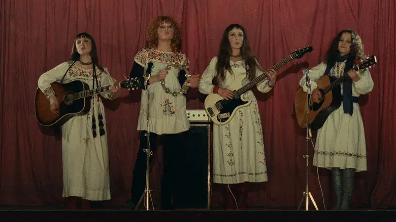 Una canta, la otra no - Fondo