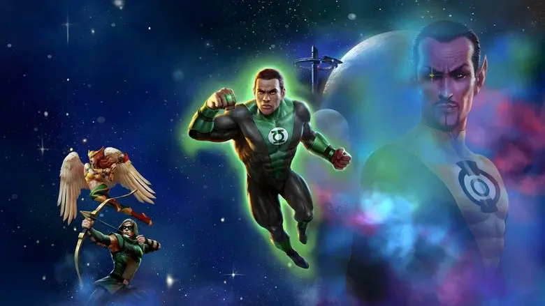 Green Lantern: Que teman mi poder - Fondo