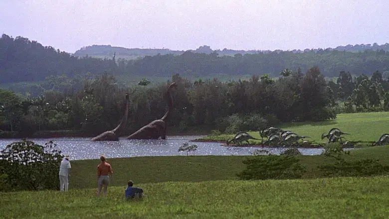 Jurassic Park (Parque Jurásico) - Fondo