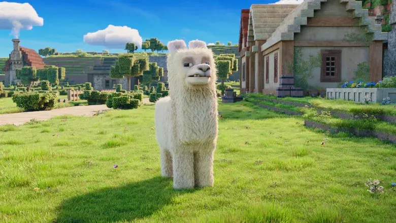 Una película de Minecraft - Fondo