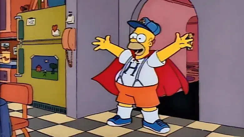 Homer, el bailón