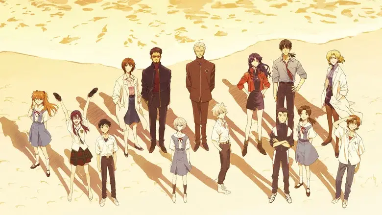 Evangelion: 3.0+1.01 Thrice Upon a Time - Fondo