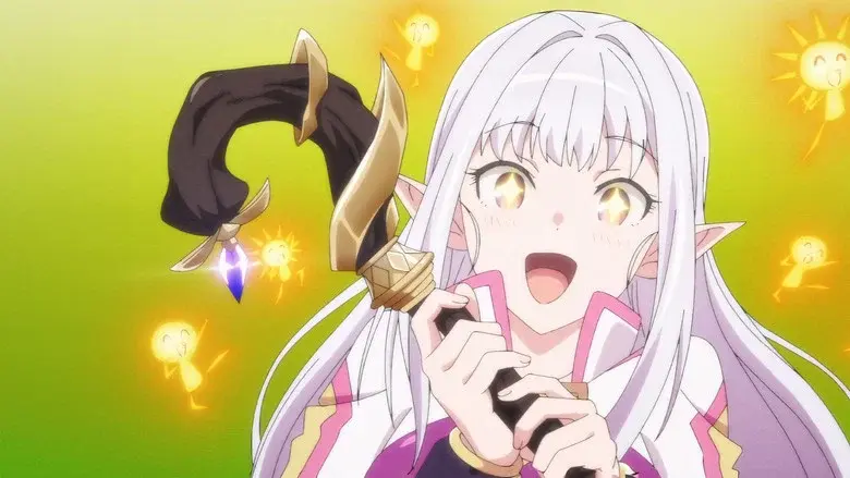 Nihon e Youkoso Elf-san. - Fondo