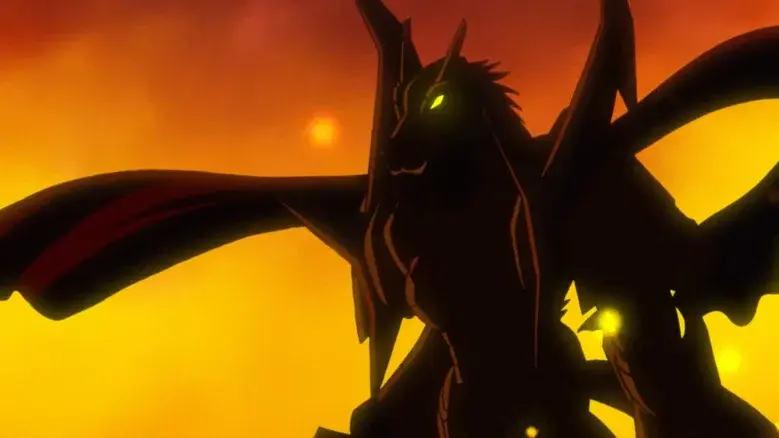 El lobo dorado de la luna creciente