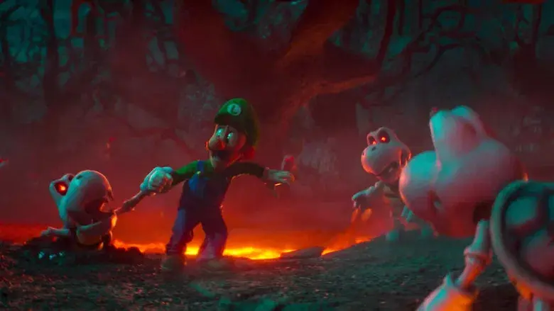 Super Mario Bros: La película - Fondo