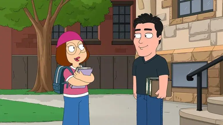Meg va a la universidad