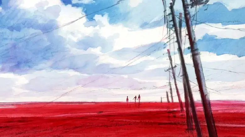 Evangelion: 3.0+1.01 Thrice Upon a Time - Fondo