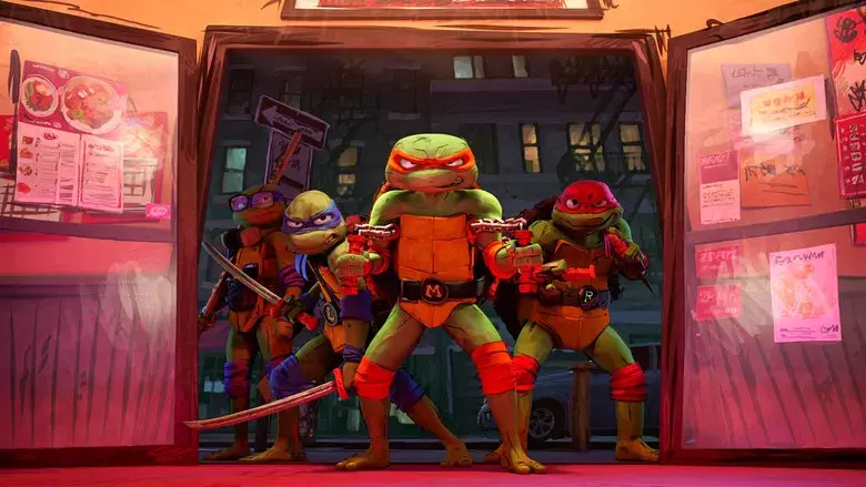 Ninja Turtles: Caos mutante - Fondo