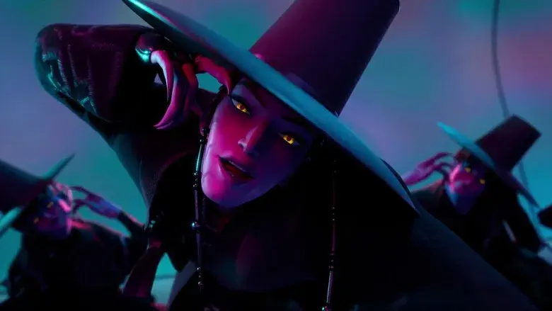 Las guerreras k-pop - Fondo