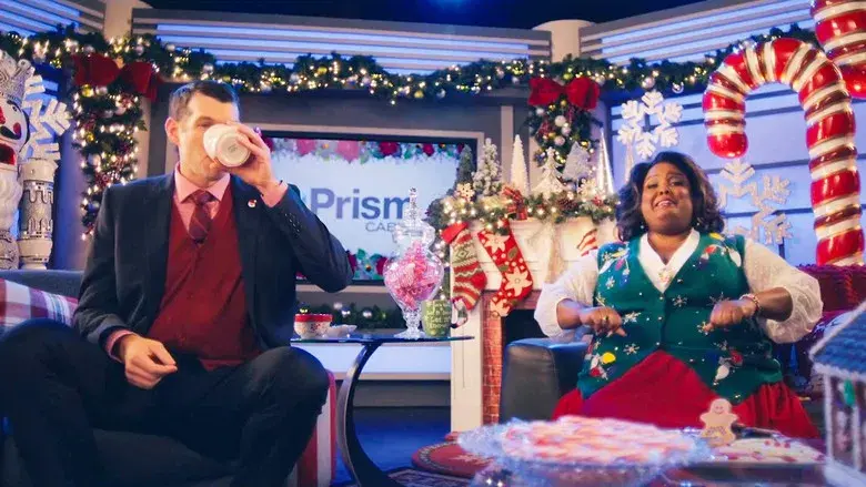 Navidad en Candy Cane Lane - Fondo