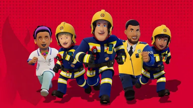 Fireman Sam - Backdrop