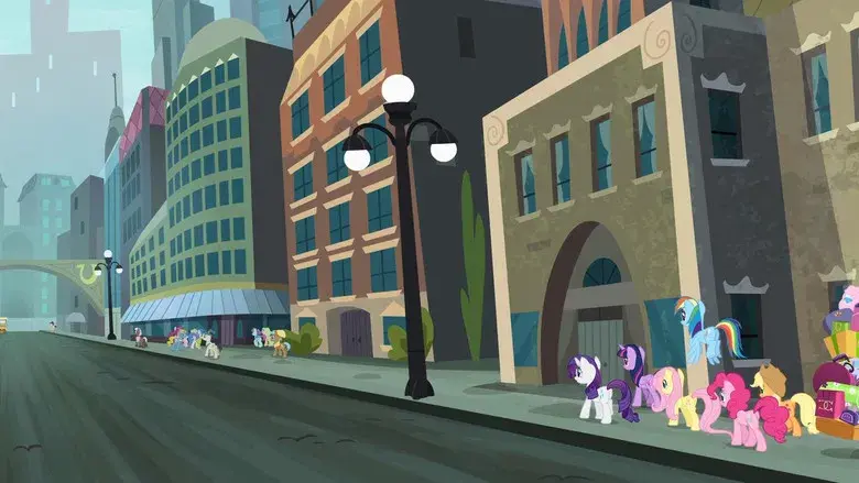 Rarity toma Ponyhattan