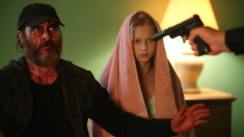 En realidad, nunca estuviste aquí - Fondo