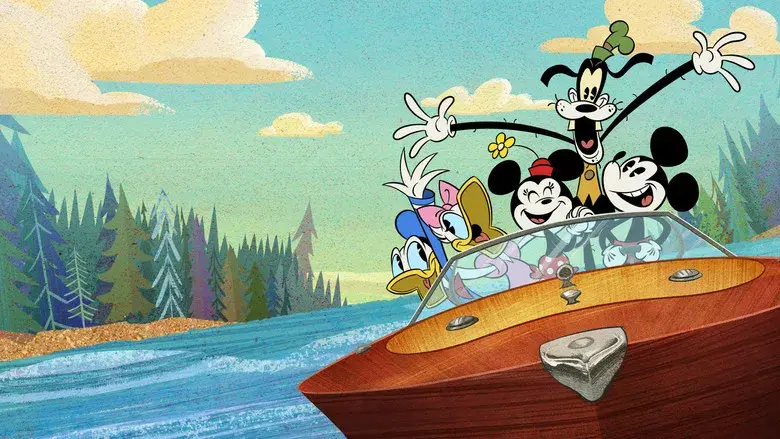 El Maravilloso Verano De Mickey Mouse - Fondo
