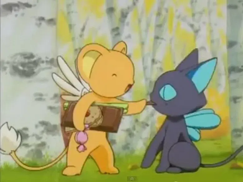 Sakura, Kero y la merienda