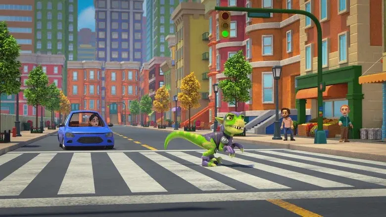 Dinosaurios a la fuga