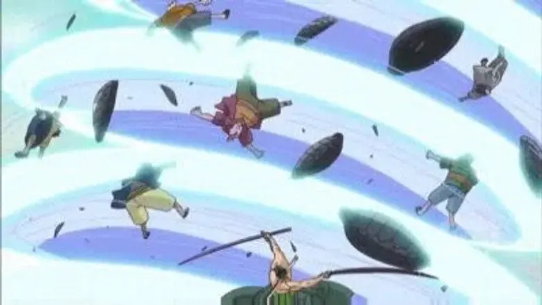 ¡Explosión de habilidades! ¡Zoro y Sanji comienzan con su exhibición!