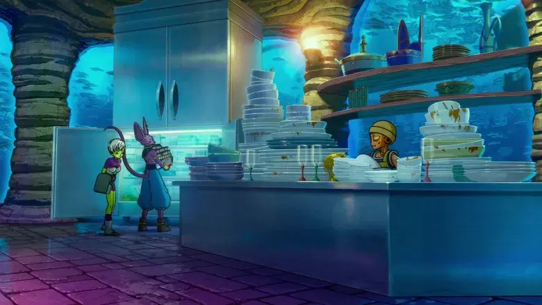 Dragon Ball Super: Super Hero - Fondo