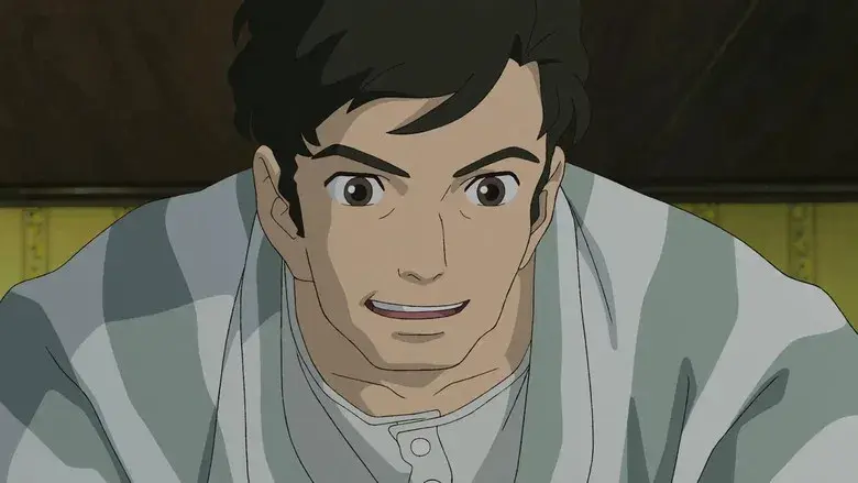 El chico y la garza - Fondo