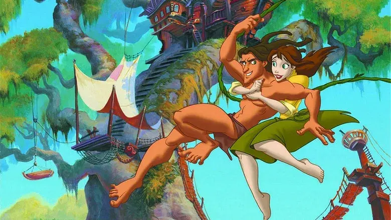 Tarzan & Jane - Backdrop