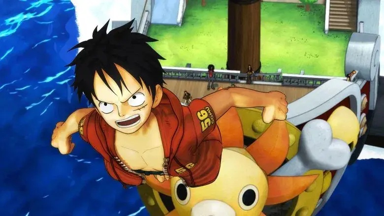 One Piece 3D: Persecución del sombrero de paja - Fondo