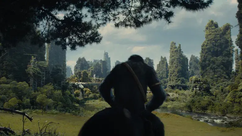 El reino del planeta de los simios - Fondo