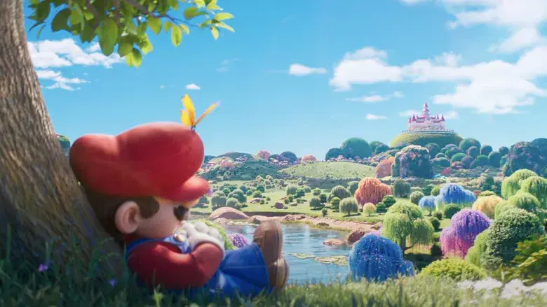 Super Mario Galaxy la película - Fondo