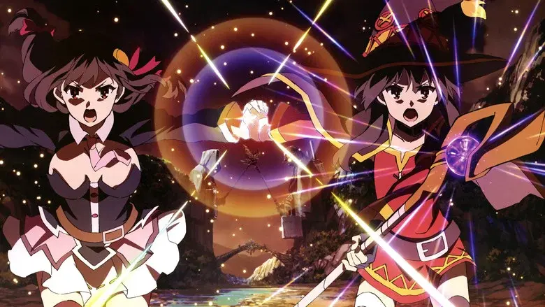 KonoSuba. La Película. La Leyenda del Carmesí - Fondo