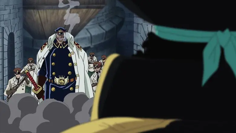 ¡Un encuentro peligroso! ¡Barbanegra y Shiryu de la lluvia!