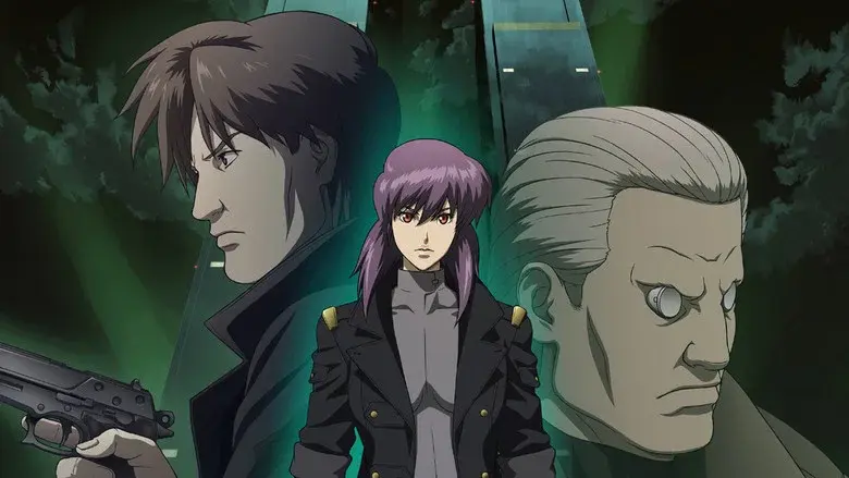 Ghost In The Shell. Stand alone complex. Solid State Society - Fondo