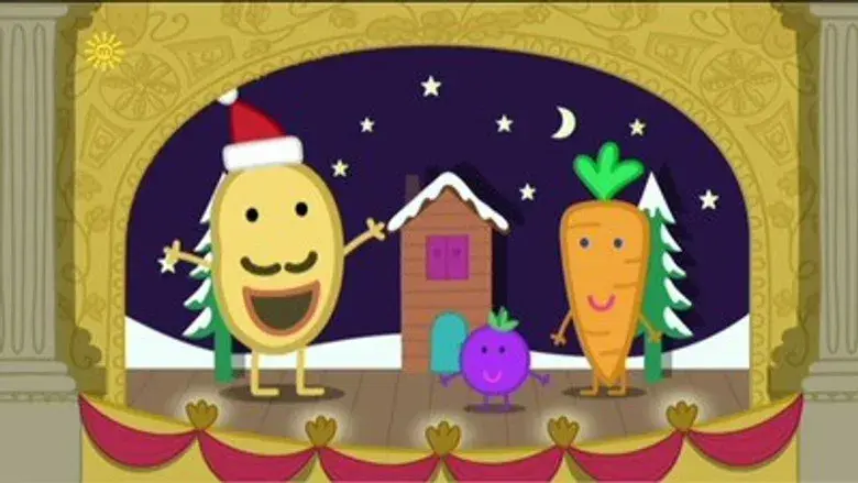 El espectáculo navideño del Sr. Potato