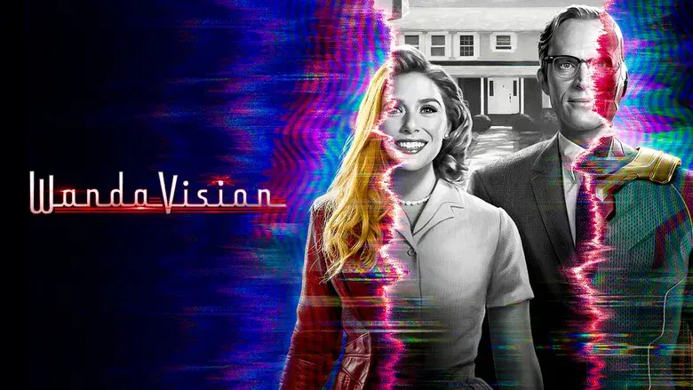 Bruja Escarlata y Visión - Fondo