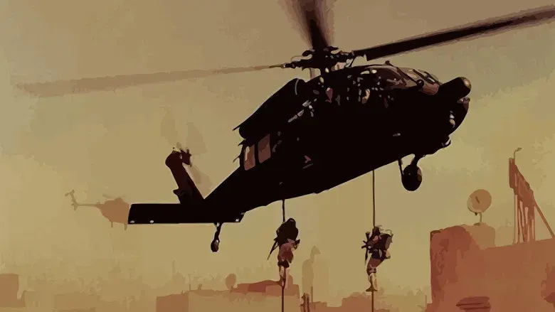 Black Hawk derribado - Fondo