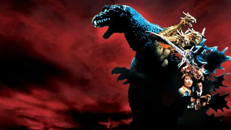 Godzilla, Mothra y King Ghidorah: Monstruos gigantescos ataque total - Fondo