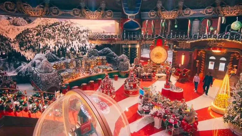 Navidad en Candy Cane Lane - Fondo