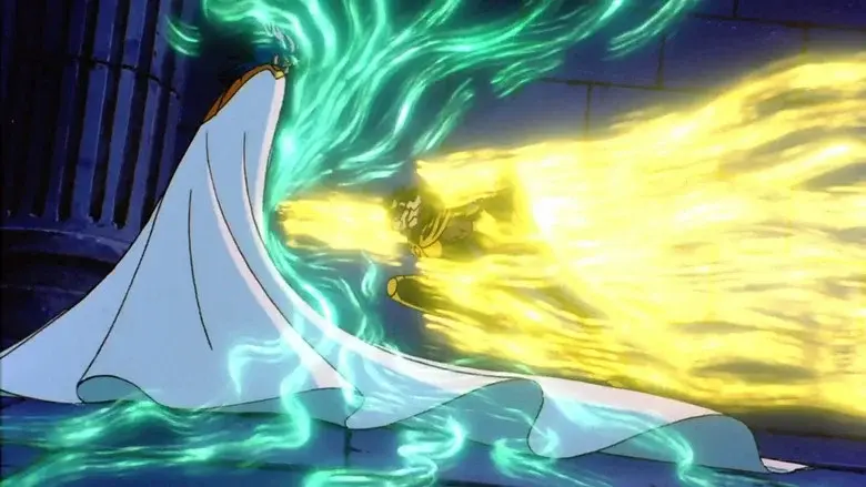 Los Caballeros del Zodiaco: La leyenda de los santos escarlatas - Fondo