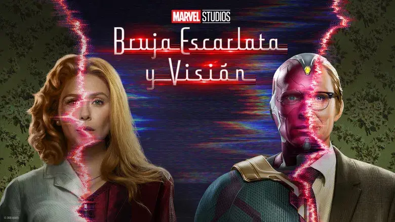 Bruja Escarlata y Visión - Fondo