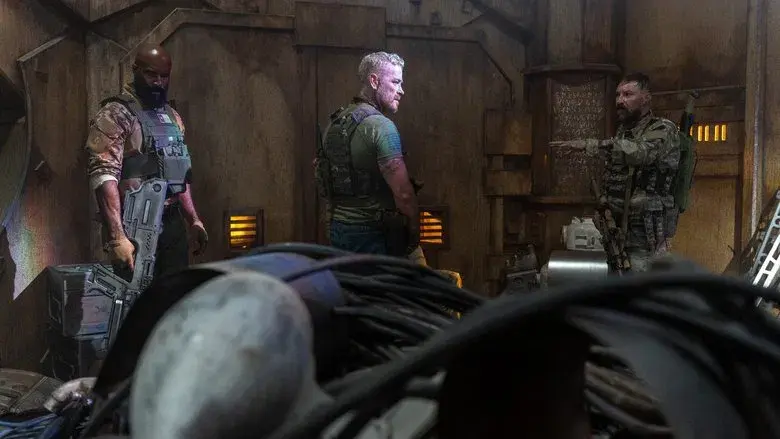 Aliens vs. Comandos - Fondo