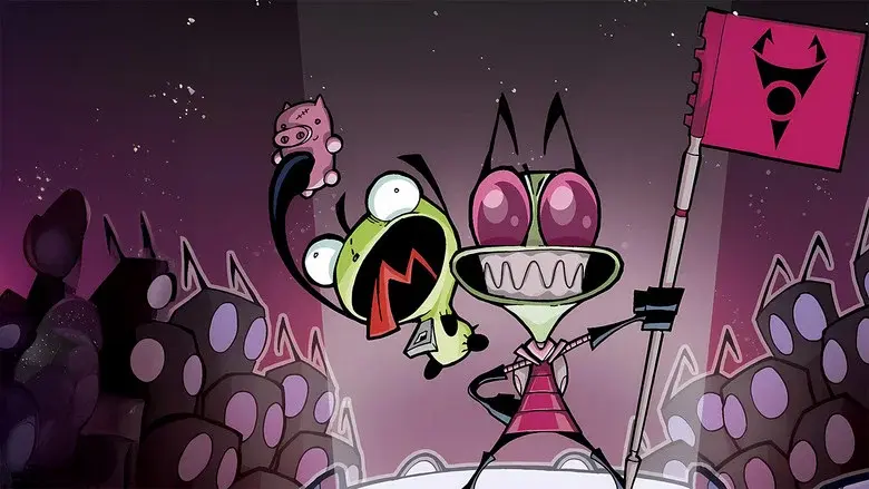 Invasor Zim - Fondo
