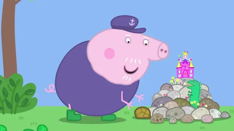 El jardín de piedras del abuelito