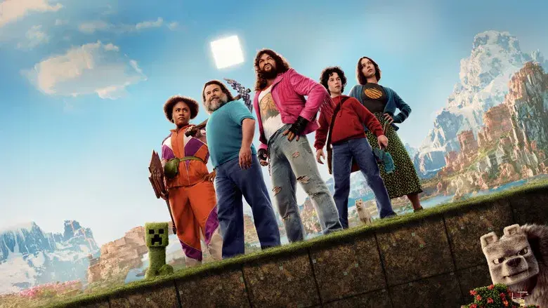 Una película de Minecraft - Fondo