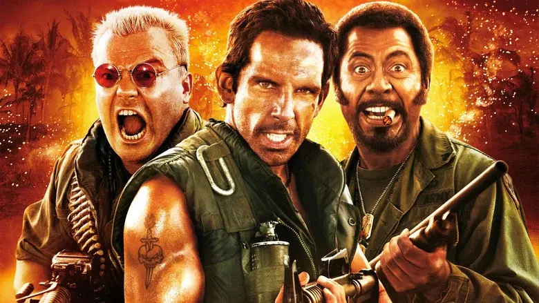 Tropic Thunder, ¡una guerra muy perra! - Fondo