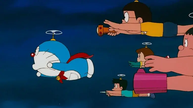 Doraemon: The Space Hero - Fondo