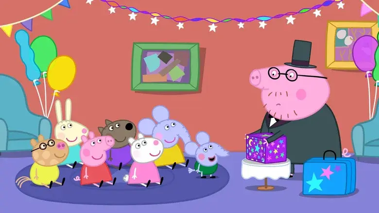 Peppa's Cinema Party - Fondo