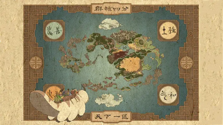 Avatar: La leyenda de Aang - Fondo