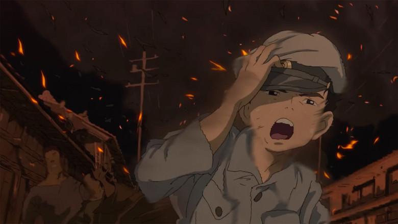 El chico y la garza - Fondo