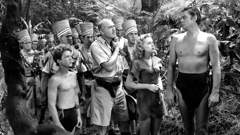 Tarzán y la mujer leopardo - Fondo