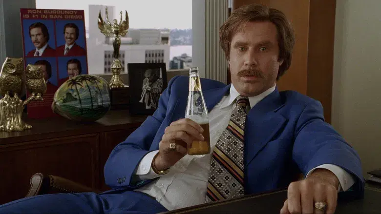 Anchorman: The Legend of Ron Burgundy - Backdrop
