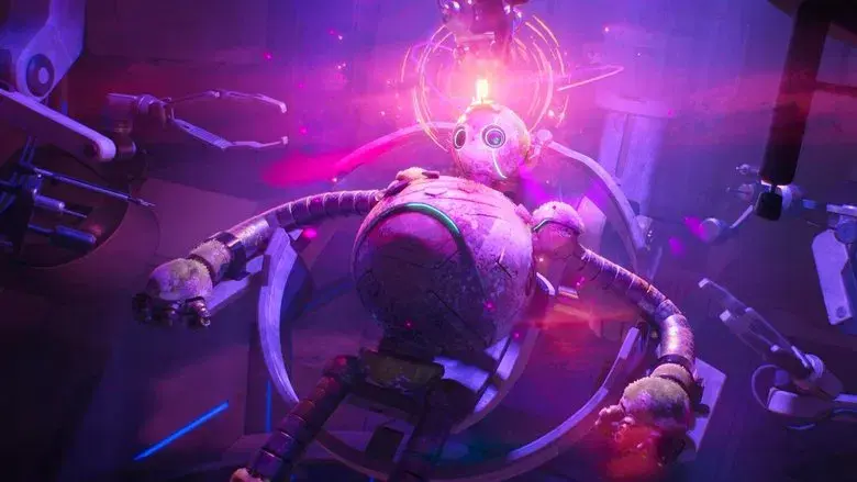 Robot salvaje - Fondo