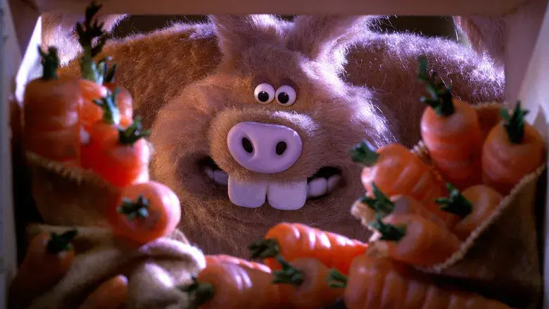 Wallace y Gromit: La maldición de las verduras - Fondo